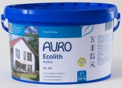 AURO Ecolith Außen Kalk-Fassadenfarbe weiß Nr. 343