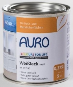 AURO Colours for Life Weißlack matt oder glänzend