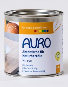AURO Abtönfarbe für Naturharzöle Nr 150 - 0,375 Liter