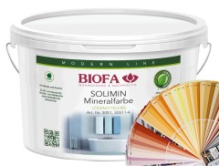 Biofa Solimin Mineralfarbe Color - farbig abgetönt