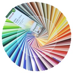 MURIC Farbfächer für die Biofa Wandfarbe Primasol