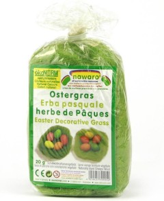 Ostergras pflanzengefärbt - 20 gr