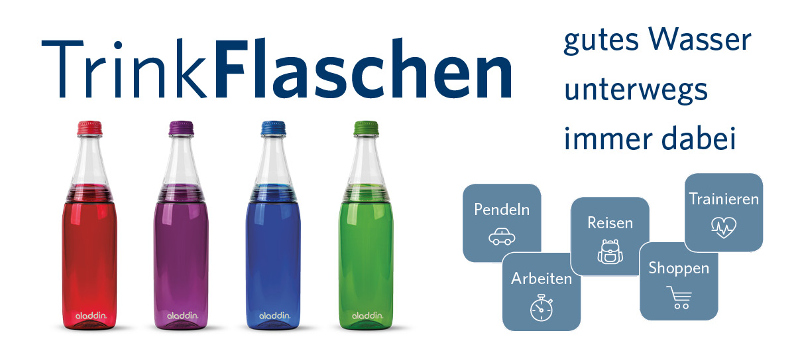 Fresco Trinkflaschen ohne Bisphenol-A