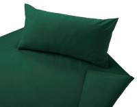 Farben Cotonea Bettwäsche Edel-Linon Smaragd